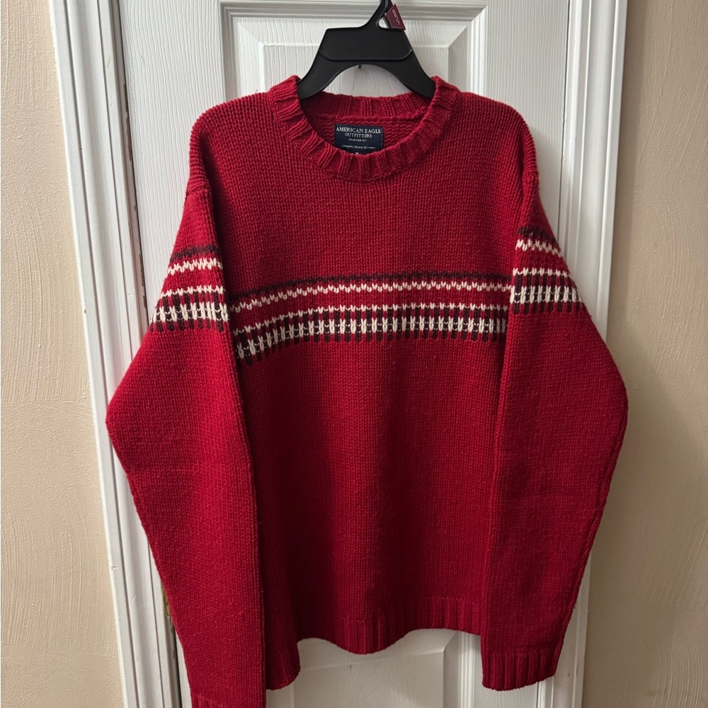 American eagle lambs wool sweater